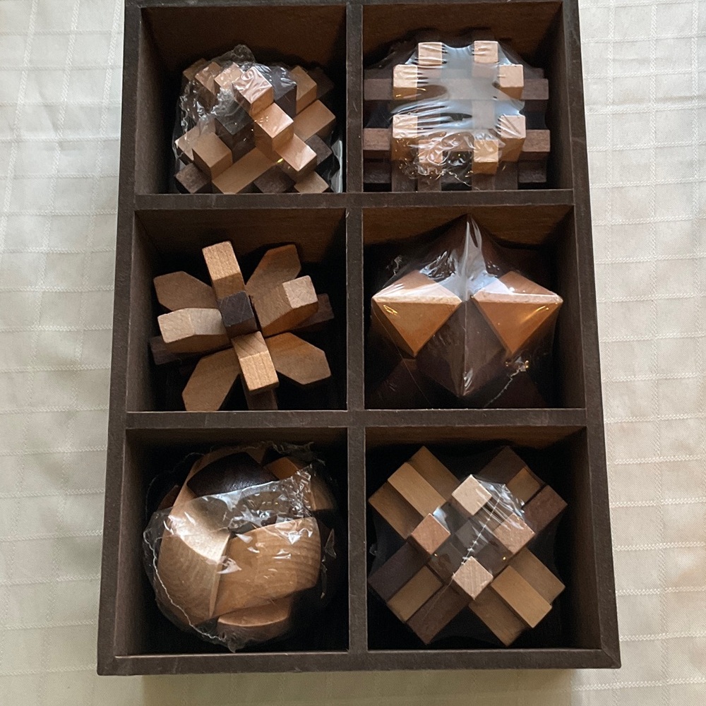 Wooden Puzzle Set in Box